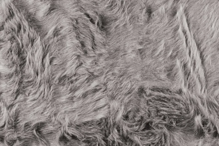 Gray Sheepskin Double - Area Rug Photo 2