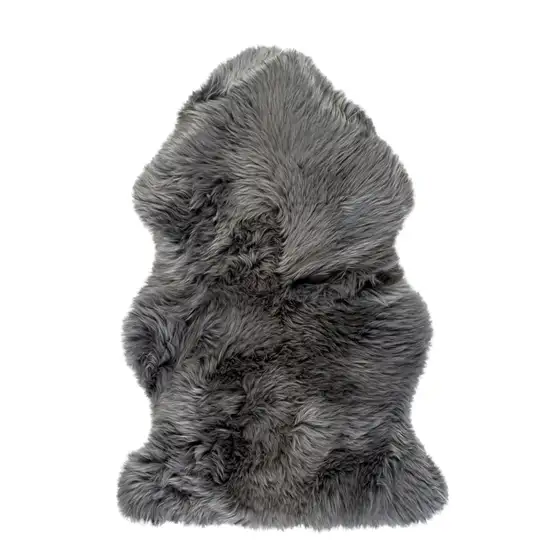 Gray Single Sheepskin - Area Rug Photo 1