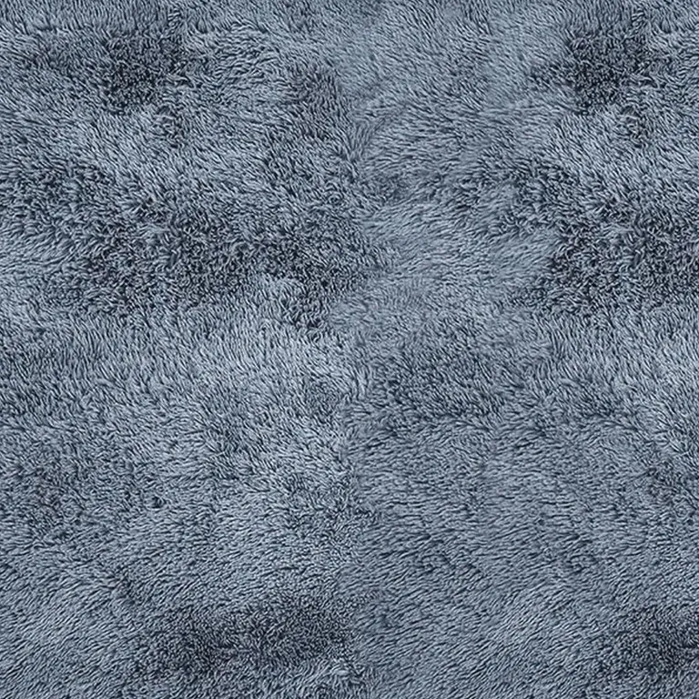 Gray Solid Modern Area Rug Photo 3