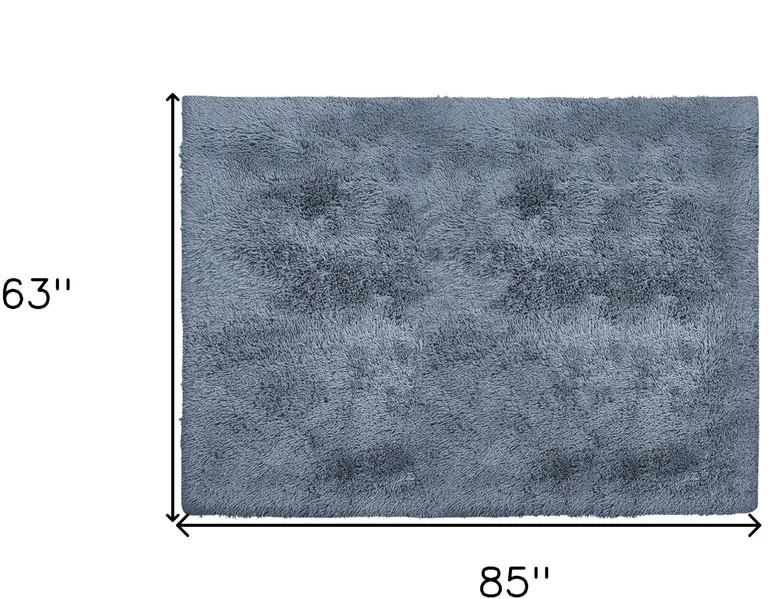 Gray Solid Modern Area Rug Photo 1