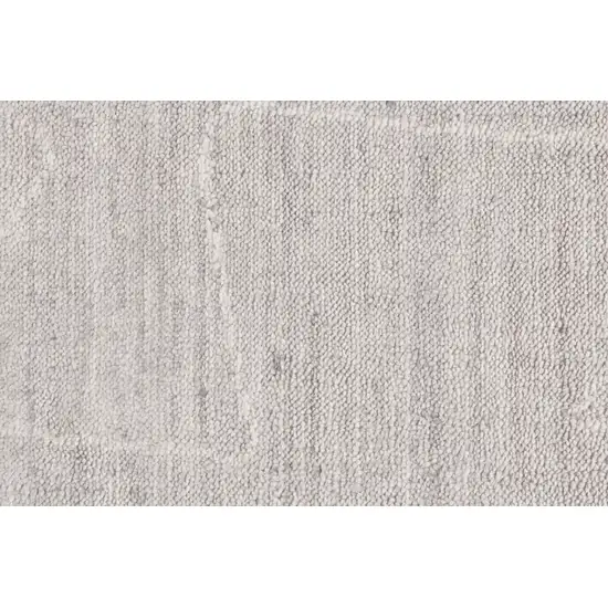 Gray Taupe And Ivory Abstract Hand Woven Area Rug Photo 9