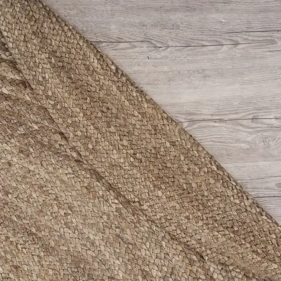 Gray Toned Natural Jute Area Rug Photo 4