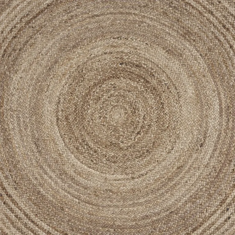 Gray Toned Natural Jute Area Rug Photo 2