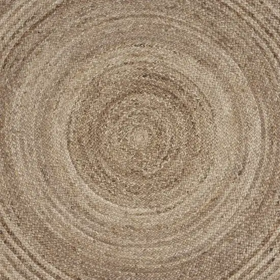 Gray Toned Natural Jute Area Rug Photo 2