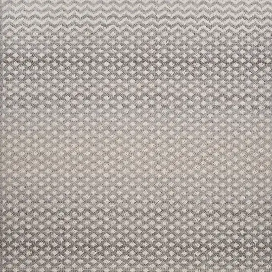 Gray and Beige Moroccan Distressed Area Rug Photo 4