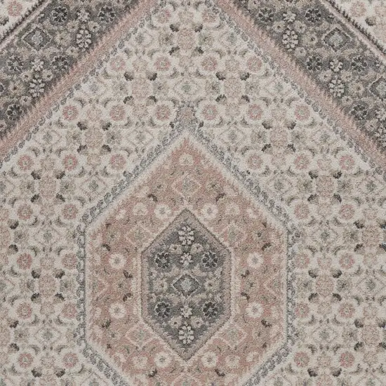 Gray and Ivory Area Rug Photo 7