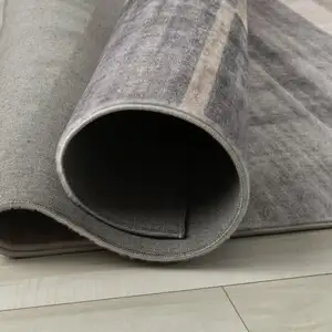 Photo of Gray and Brown Abstract Area Rug