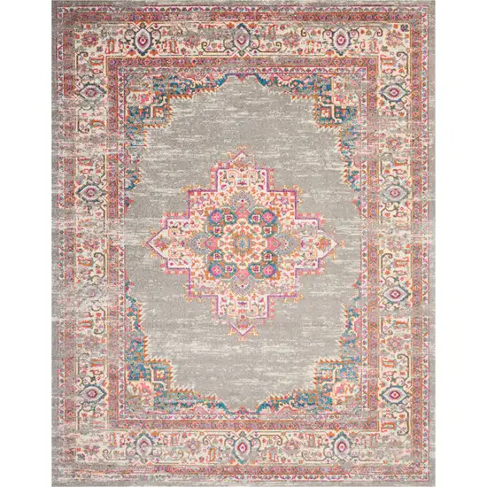 Gray Power Loom Area Rug Photo 2