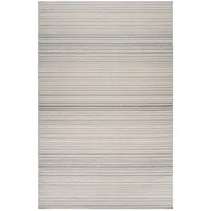 Photo of Gray and Ivory Abstract Area Rug