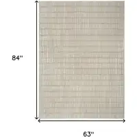 Photo of Gray and Ivory Abstract Area Rug