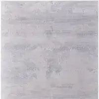 Photo of Gray and Ivory Abstract Power Loom Worn Faded Area Rug