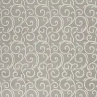 Photo of Gray and Ivory Floral Vines Power Loom Area Rug