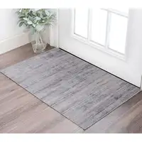 Photo of Gray and Ivory Power Loom Area Rug