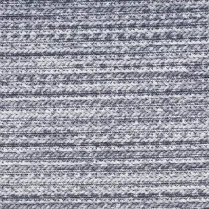 Photo of Gray and White Abstract Power Loom Washable Non Skid Area Rug