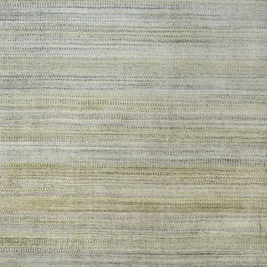 Green Blue And Tan Ombre Hand Woven Area Rug Photo 3