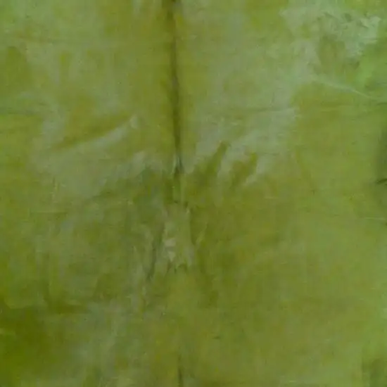 Green Dyed Stenciled Cowhide Rug Photo 3