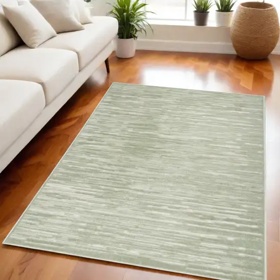 Green Geometric Area Rug Photo 1