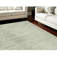 Photo of Green Geometric Area Rug