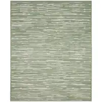 Photo of Green Geometric Area Rug