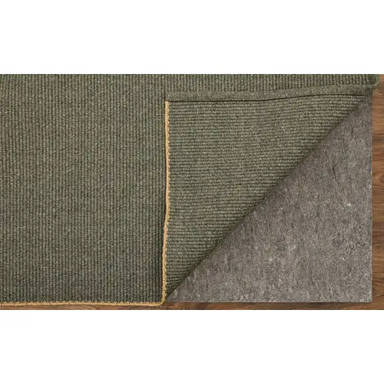 Green Hand Woven Area Rug Photo 8