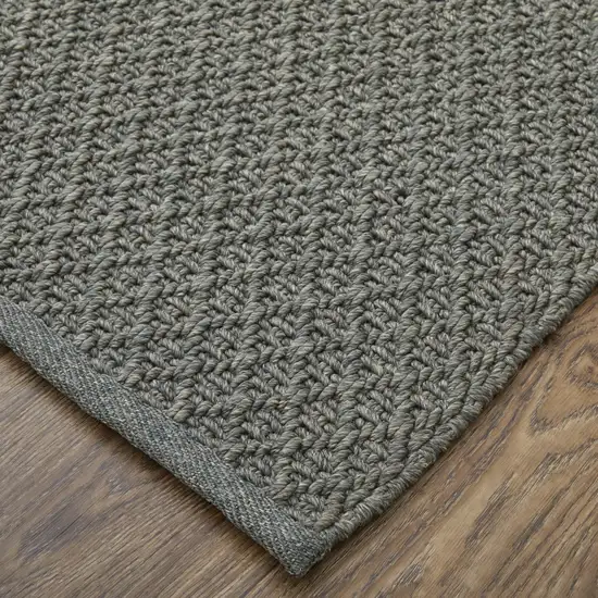 Green Hand Woven Area Rug Photo 6