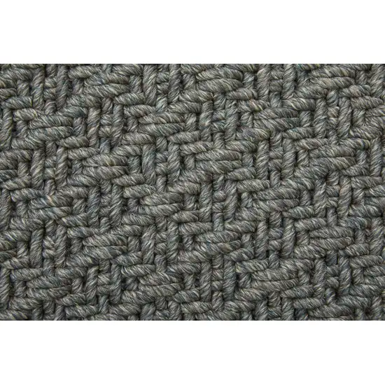 Green Hand Woven Area Rug Photo 7