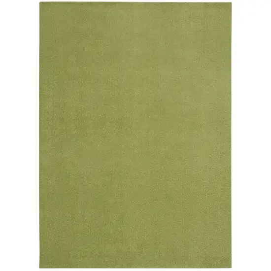 Green Non Skid Indoor Outdoor Area Rug Photo 1