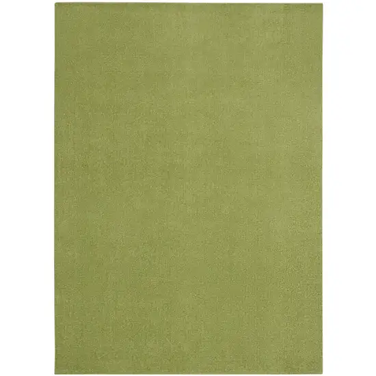 Green Non Skid Indoor Outdoor Area Rug Photo 1