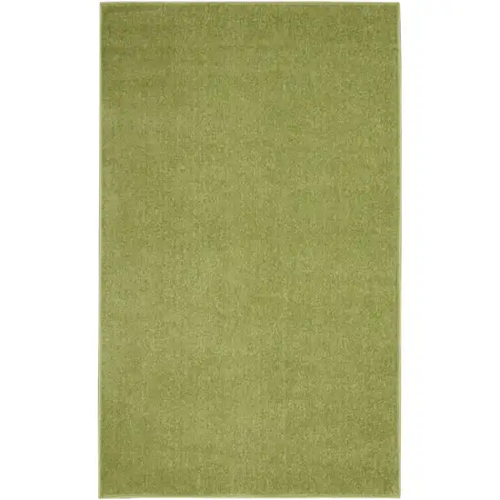 Green Non Skid Indoor Outdoor Area Rug Photo 2