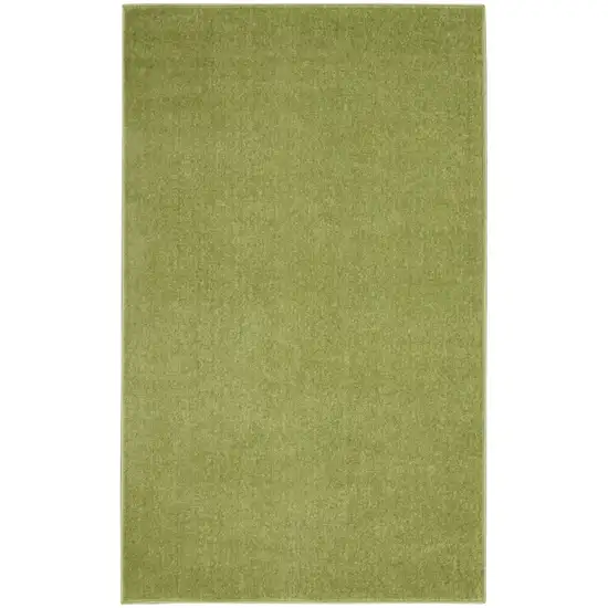 Green Non Skid Indoor Outdoor Area Rug Photo 1