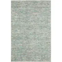 Photo of Green Wool Hand Loomed Handmade Area Rug