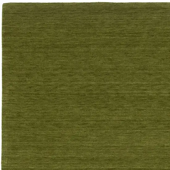 Green Wool Hand Tufted Area Rug Photo 5