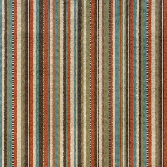 Green and Brown Striped Indoor Outdoor Area Rug Photo 4