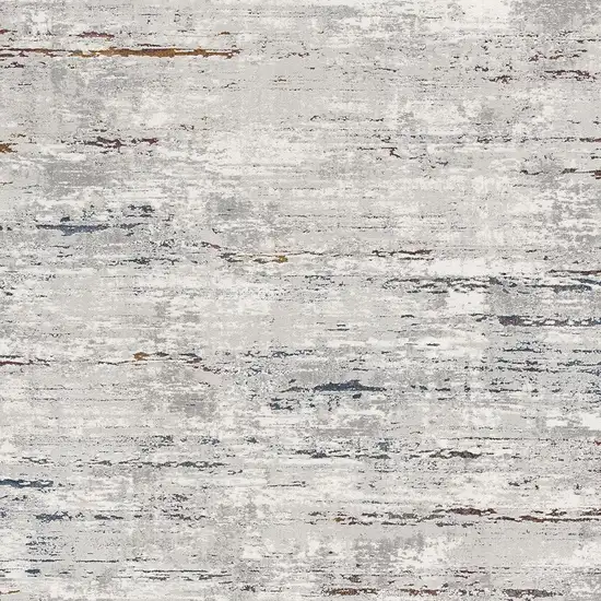 Grey Abstract Area Rug Photo 2