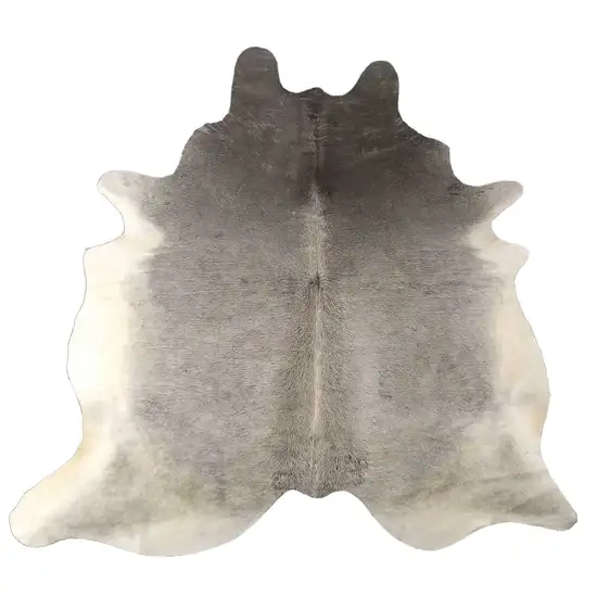 Grey Brazilian Natural Cowhide Area Rug Photo 2