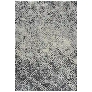 Photo of Grey Diamond Area Rug