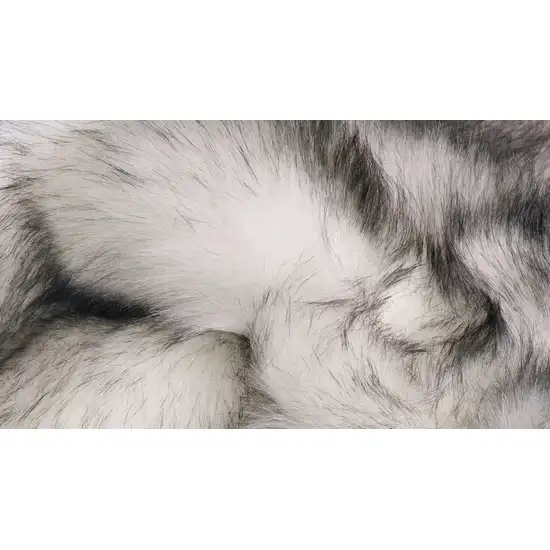 Grey Faux Sheepskin - Rug Photo 3