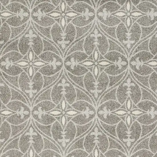 Gray Area Rug With UV Protection Photo 6