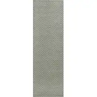 Photo of Grey Heather Hand Woven Herringbone Jute Indoor Area Rug