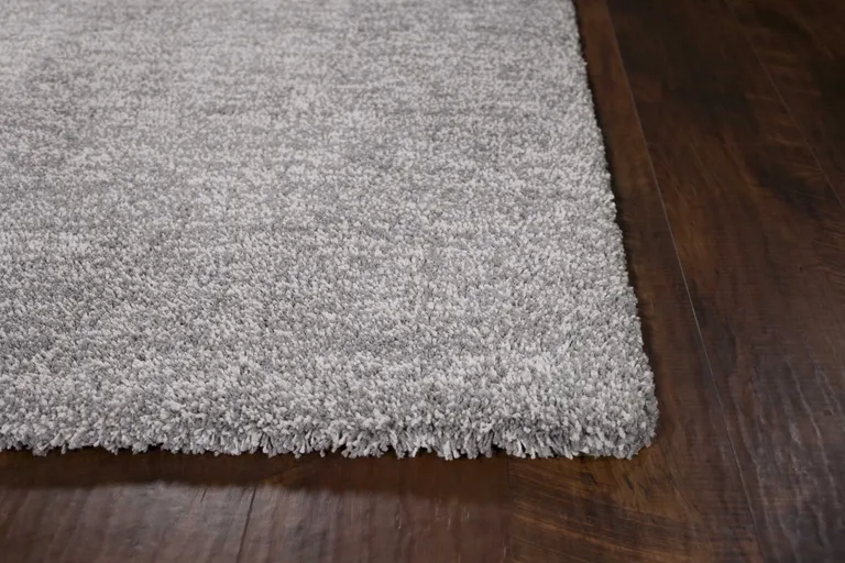 Grey Heather Indoor Shag Rug Photo 4