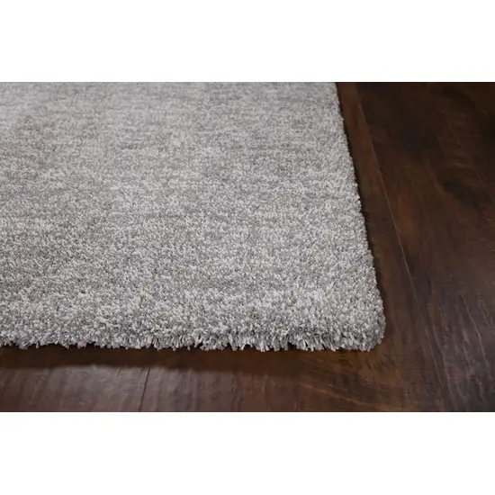 Grey Heather Indoor Shag Rug Photo 4