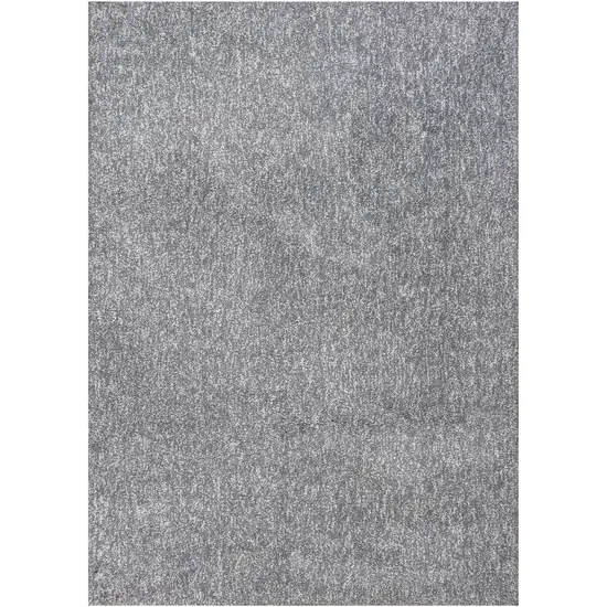 Grey Heather Shag Area Rug Photo 2