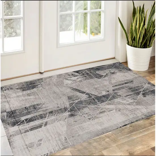 Gray Area Rug Photo 1