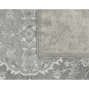 Photo of Grey Medallion Indoor Area Rug