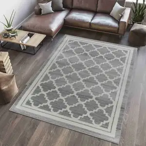 Photo of Grey Moroccan Area Rug