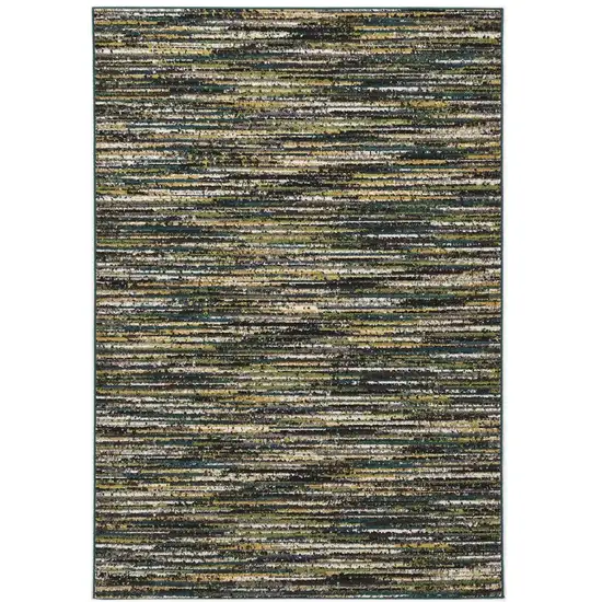 Grey Or Green Abstract Design Indoor Area Rug Photo 2