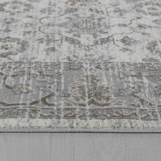 Grey Oriental Area Rug Photo 10