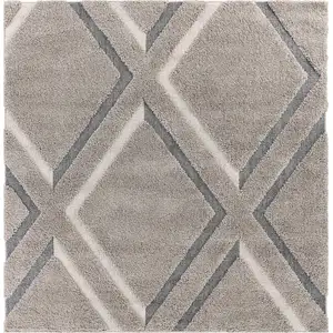 Photo of Grey Polypropylene Rug