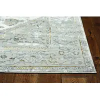 Photo of Grey Vintage Traditional Indoor Area Rug