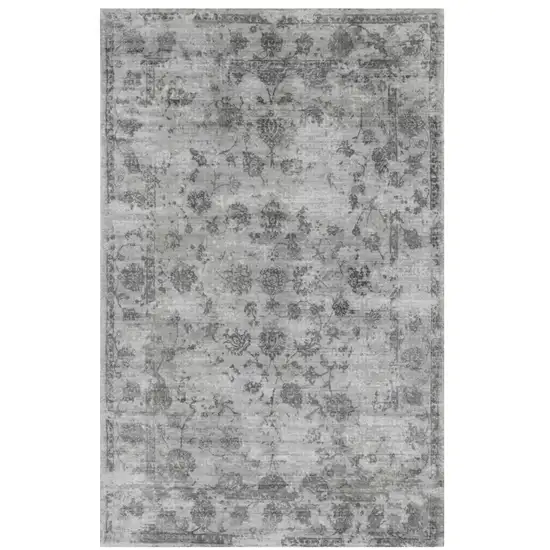 Gray Hand Loomed Area Rug Photo 2